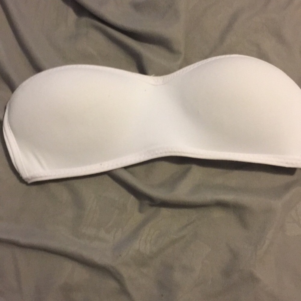 White strapless bra 32 A